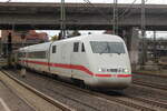 db-fernverkehr-ag-2/898605/br-401-079579-als-ice-1085 BR 401 079/579 als (ICE 1085 Hamburg-Altona -> Frankfurt(M)Hbf) bei der Ausfahrt HH-Harburg Richtung L�neburg. 9.Oktober 2025