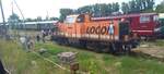 BR 214 005-1 (LOCON 215) zu Gast beim Sommerfest BW Schneweide.