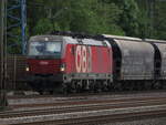 BB 1293 009 mit Tagnpps-Wagen durch HH-Harburg.
