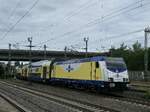 BR 146 533-5 von Metronom als (RE4 / ME82023 Hamburg Hbf -> Bremen Hbf) bei der Ausfahrt HH-Harburg.