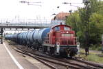 BR 294 644-0 D-DB mit Kesseln durch Mainz-Bischofsheim in Richtung Mainz Hbf.