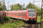 BR 430 669 + 430 300 + 430 629 als (S9 Wiesbaden Hbf -> Hanau Hbf) bei der Einfahrt Mainz-Bischofsheim.