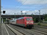 BR 101 068-5 zieht (IC 2311 / 2313 Westerland(Sylt) / Dagebll Mole -> Kln Hbf) Durch HH-Harburg.