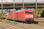 BR 101 068-5 D-DB + 101 094-1 D-DB als (IC 2311/2313 Dagebll/Westerland(Sylt) -> Kln Hbf) bei der Durchfahrt HH-Harburg.
