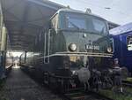 E40 002 (BR 140 002) von PRESS beim Sommerfest DB Museum Koblenz.