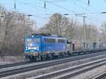 BR 140 834-3 (140 042-4 PRESS) mit Leeren Autozug durch Dedensen-Gmmer Richtung Osten.