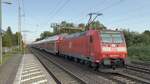BR 146 108-6 als (RE1 Norddeich Mole -> Hannover Hbf) bei der Durchfahrt Dedensen-Gmmer. 14.September 2024