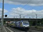 BR 146 541-8 ( Lneburger Heide ) als (RB31 / ME81621 Hamburg Hbf -> Lneburg) bei der Ausfahrt HH-Harburg.