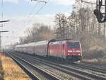 BR 146 267 als (RE 8 / RE 4416 Hannover Hbf -> Bremerhaven-Lehe) durch Dedensen-Gümmer Richtung Westen.