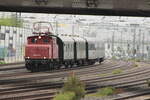 BR 169 005-6 (E69 005) als Sonderzug (DZ 27793 Augsburg Hbf -> München Hbf) bei der Durchfahrt M-Hirschgarten dem Ziel entgegen München Hbf.
