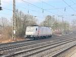 BR 185 544-4 als Lz durch Dedensen-Gmmer Richtung Osten. 1.Februar 2025