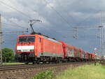 BR 189 068-0 mit Mischer durch Dedesen-Gmmer Richtung Wunstorf. 17.Mai 2025