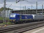 BR 7193 801 HSL + 187 011 Akiem stehen Abgestellt HH-Harburg.