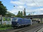 BR 193 845 MGW als LZ bei der Durchfahrt HH-Harburg.