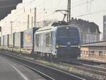 BR 248 041 von EGP mit KLV-Walterzug bei der Durchfahrt MG-Neustadt. 8.Mrz 2025