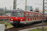 BR 420 474/974 + 420 459/959 als (S5 Kreuzstrae -> Mnchen-Pasing) bei der Einfahrt M-Hirschgarten.