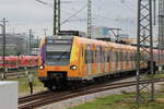 BR 423 094/594 (Job Karriere) + 423 136/636 als (S3 Holzkirchen -> Mammendorf) bei der Einfahrt M-Hirschgarten.
