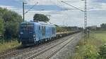 BR 248 049 mit Leeren Schienenzug durch Vhrum.