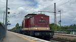 BR 202 327-3 (203 227-4) von CLR mit Schotterzug durch Vöhrum -> Braunschweig.