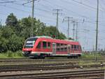 BR 640 019 als (RB23 / RB12613 Mayen Ost -> Limburg(Lahn)) bei der Vorbeifahrt DB Museum Koblenz. 14.06.2025