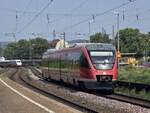 BR 643 037/537 als (RB23 / RB12617 Mayen Ost -> Limburg(Lahn)) bei der Durchfahrt Koblenz-Ltzel. 14.06.2025