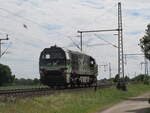 BR 272 205 als Lz durch Dedensen-Gmmer Richtung Seelze. 17.Mai 2025