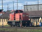 BR 294 849-5 macht Pause im Gbf in Mhldorf.