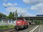 BR 261 092-1 als Lz bei der Durchfahrt HH-Harburg -> Maschen/Buchholz.