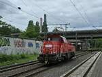 BR 261 092-1 als Lz bei der Durchfahrt HH-Harburg -> Maschen/Buchholz.
