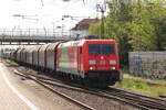 BR 185 205-2 D-DB (Das ist grn) mit GZ durch Mainz-Bischofsheim.