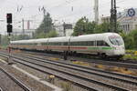 BR 411 013 ( Hansestadt Stralsund) als (ICE 1200 St. Anton am Arlberg -> Frankfurt/Main Hbf) Durch M-Heimeranplatz Richtung München Hbf.  26.Juli 2025