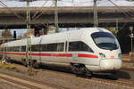 BR 411 009/509 ( Gstrow ) als (ICE 1671 Hamburg-Altona -> Karlsruhe Hbf) bei der Ausfahrt HH-Harburg.
