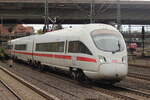 BR 411 067/567 ( Traunstein) + 411 005/505 ( Dresden) als (ICE 1603 Hamburg-Altona -> Berlin Hbf) bei der Ausfahrt HH-Harburg Richtung Uelzen.