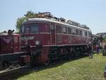 E19 12 (119 012) beim Sommerfest DB Museum Koblenz.