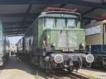 E44 002 (144 002) beim Sommerfest DB Museum Koblenz.