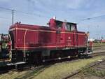 V60 303 (BR 360 303-2) beim Sommerfest DB Museum Koblenz. 14.06.2025