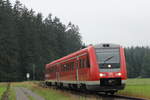 BR 612 086/586 als (RE 76 / RE 7897 Oberstdorf -> München Hbf) kurz vor Langenwang.