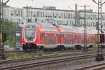BR 445 100 + 445 099 als (RB 16 / RB 59097 Nrnberg Hbf -> Mnchen Hbf) durch M-Hirschgarten.