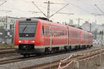 BR 612 057 + 612 149 als (RE 76 / RE 7887 Oberstdorf -> Mnchen Hbf und RE 70 / RE 3885 Lindau-Reutin -> Mnchen Hbf) durch M-Hirschgarten. 26.Juli 2025