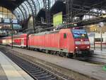 BR 146 101 als (RB81 / 11334 Hamburg Hbf -> Bad Oldesloe) am Hamburger Hbf.
