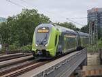 BR 445 024 als (RE 70 / RE 11230 Hamburg Hbf -> Kiel Hbf) Einfahrt HH-Dammtor. 25.Juli 2025