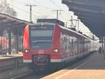 BR 425 003/503 + BR 425 008/508 als (RB40 / RB 16417 Braunschweig Hbf -> Burg(Magdeburg)) bei der Ausfahrt MG-Neustadt. 8.Mrz 2025 