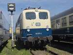 BR 110 511-3 von PRESS beim Sommerfest DB Museum Koblenz.