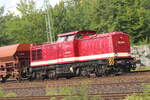 BR 202 347-1 D-PRESS (PRESS 204 347-9) vermietet an MTEG mit Bauzug durch HH-Harburg Richtung Maschen.