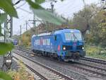 BR 192 080 von HRS als Lz durch HH-Harburg.