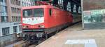 BR 112 024-5 (114 024-3) von WFL als (D 301 Stockholm C -> Berlin).  11.Juni 2022