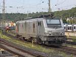BB 37000 (37020) von Akiem steht im Vorfeld Koblenz Hbf.