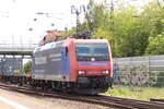 BR 482 013-0 CH-SBBC ( Alpzhmer. ) mit Containern durch Mainz-Bischofsheim.