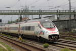 RABe 503 018 als (ECE 96 München Hbf -> Zürich HB) durch M-Hirschgarten.