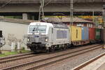 BR 383 414-0 CZ-MT mit Containerzug durch HH-Harburg Richtung Maschen / Buchholz.  9.Oktober 2025